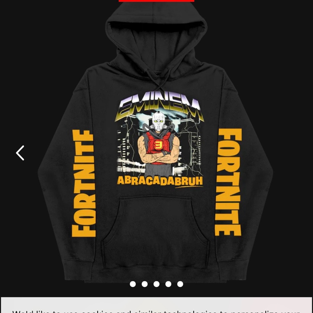 Eminem Fortnite‎ reloaded Hoodie  New Unopened